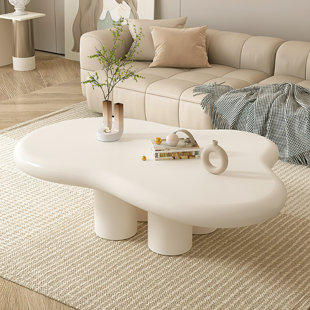 Project 62 ada mixed material coffee table with store glass top